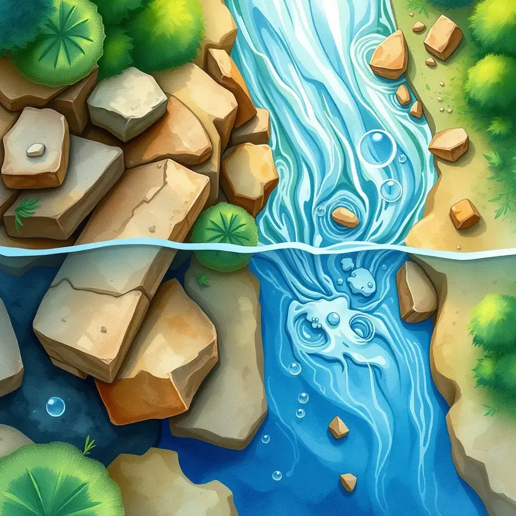 小河水量开始增多