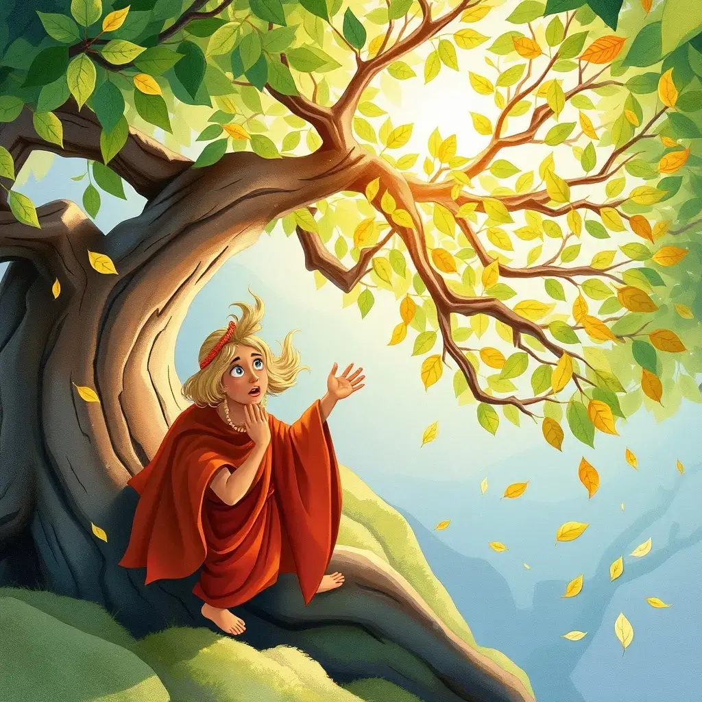 达芙妮变成月桂树