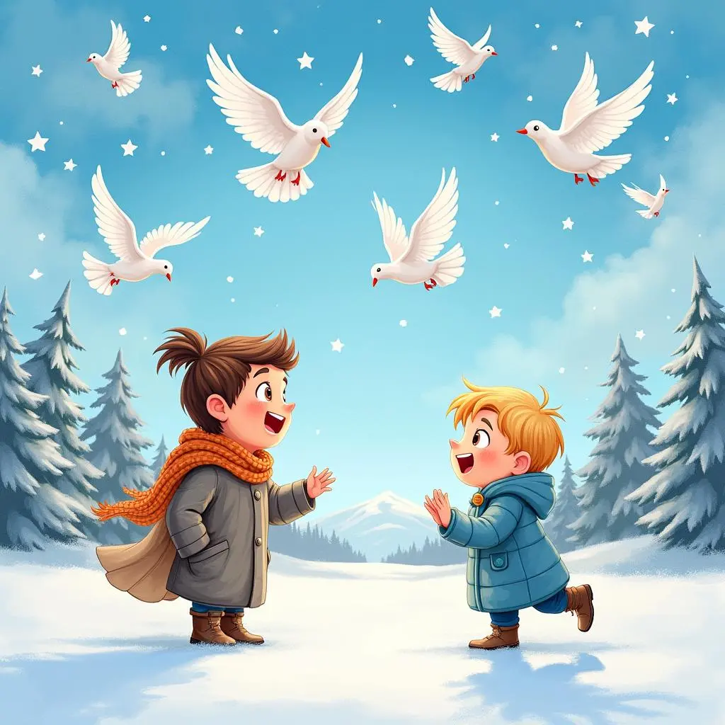 男孩与家人团聚