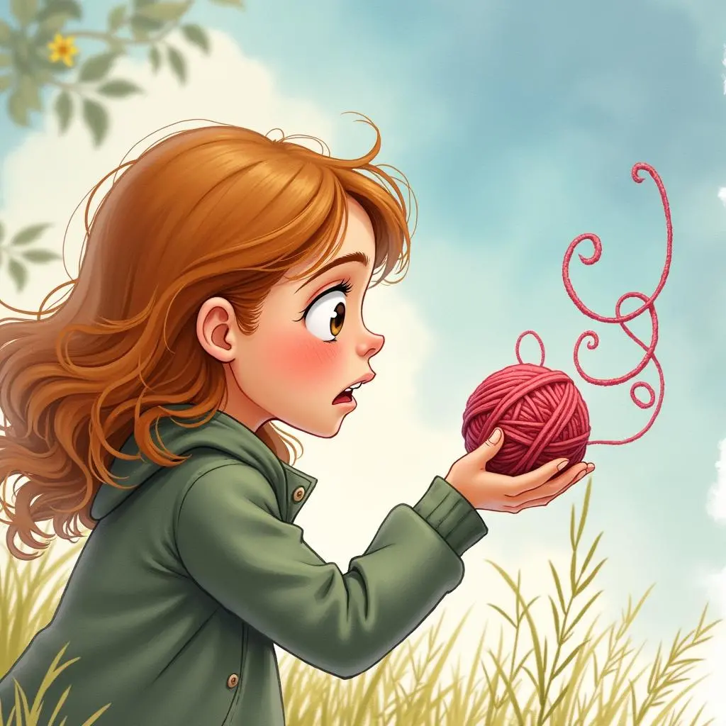 阿瑞安娜将线球交给忒修斯