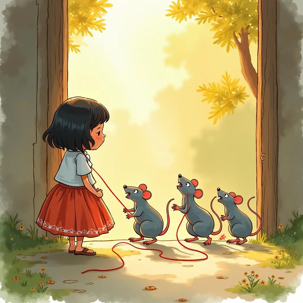 忒修斯顺着线走出迷宫