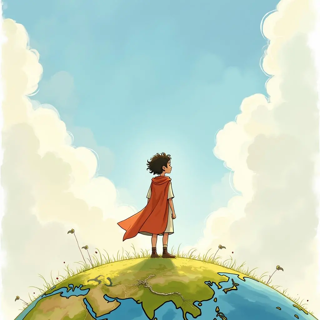 阿特拉斯站在大地之上