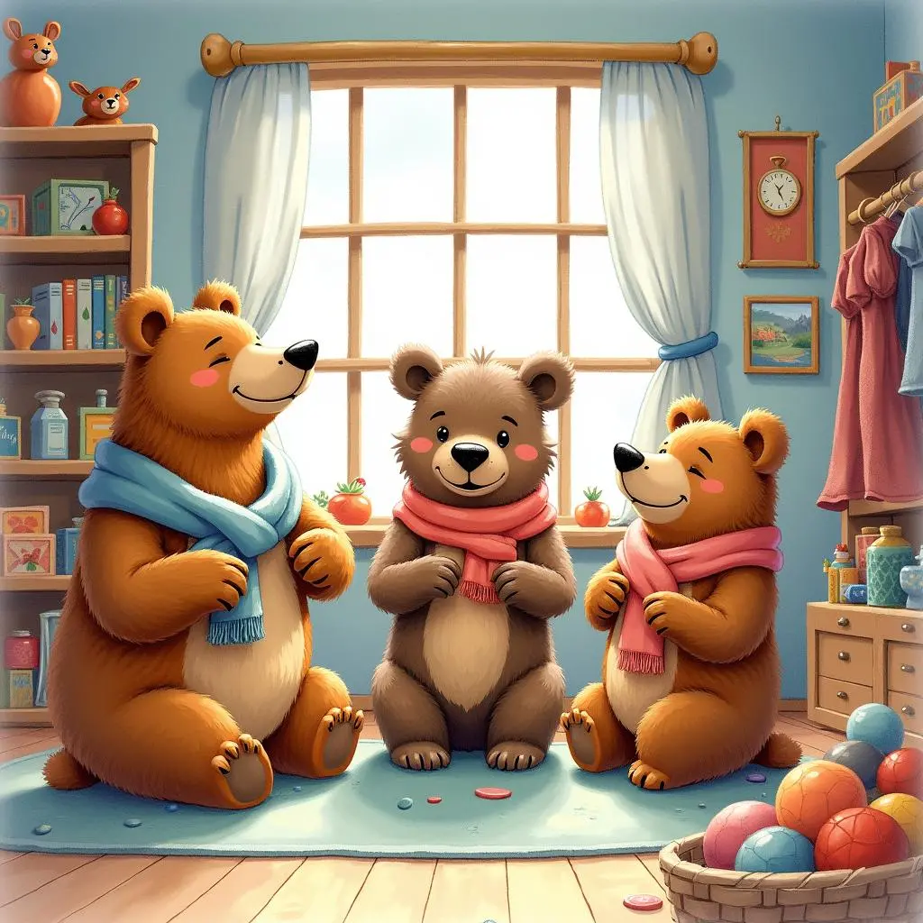 小动物们一起帮忙