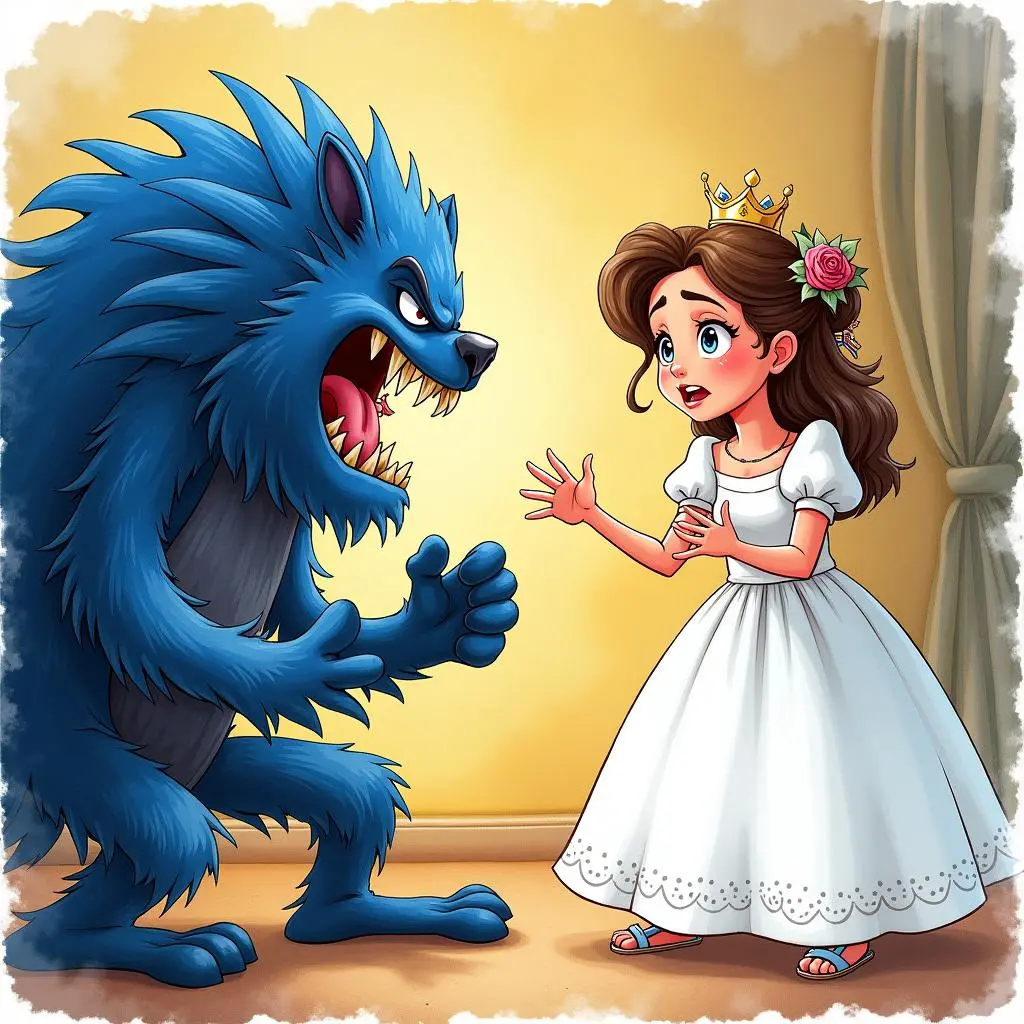 新娘勇敢面对蓝胡子