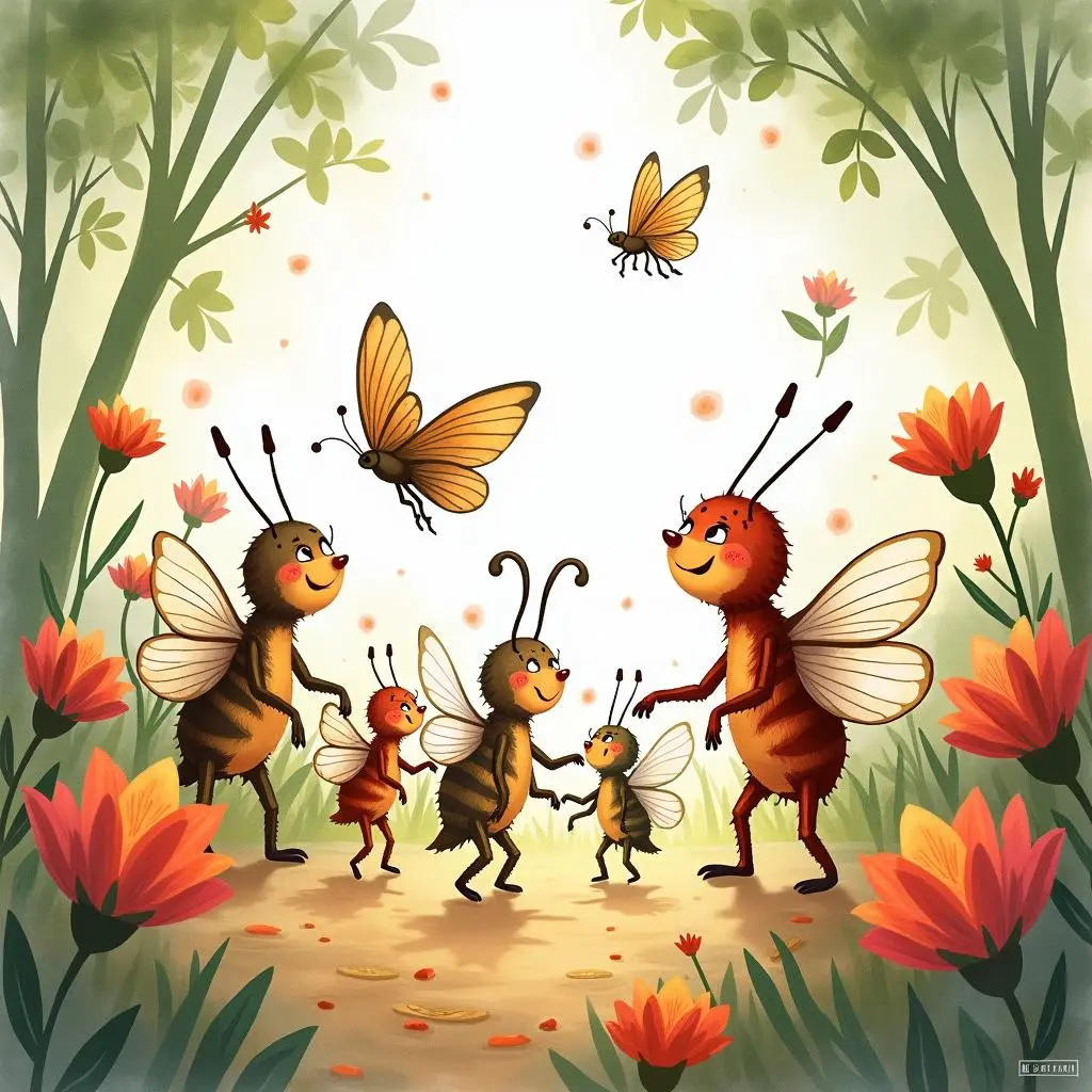 小昆虫们的聚会