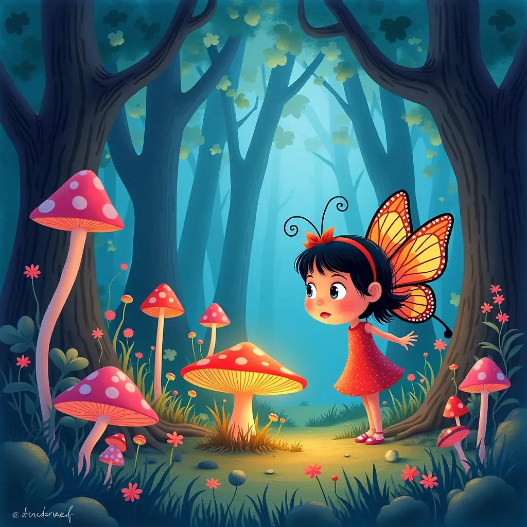 公主在魔法森林