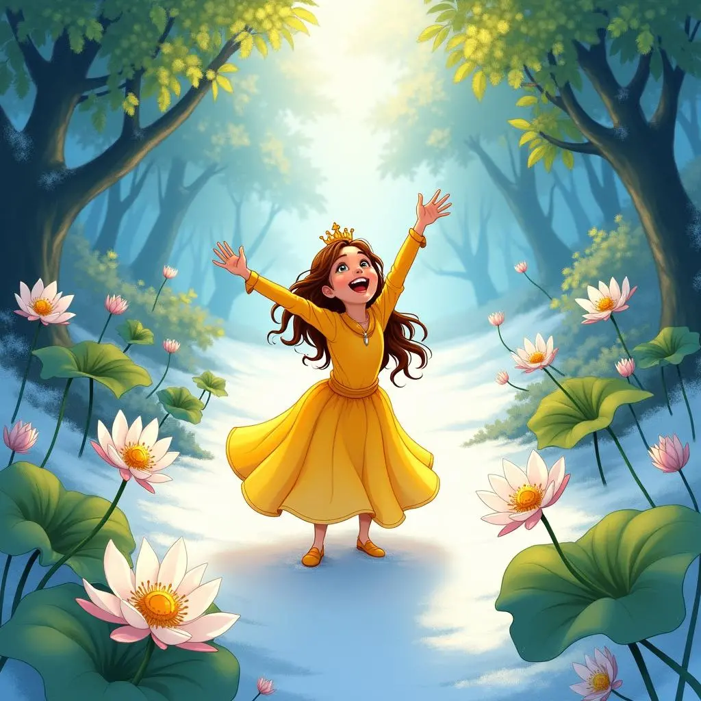 金丝雀公主带着雪莲归来