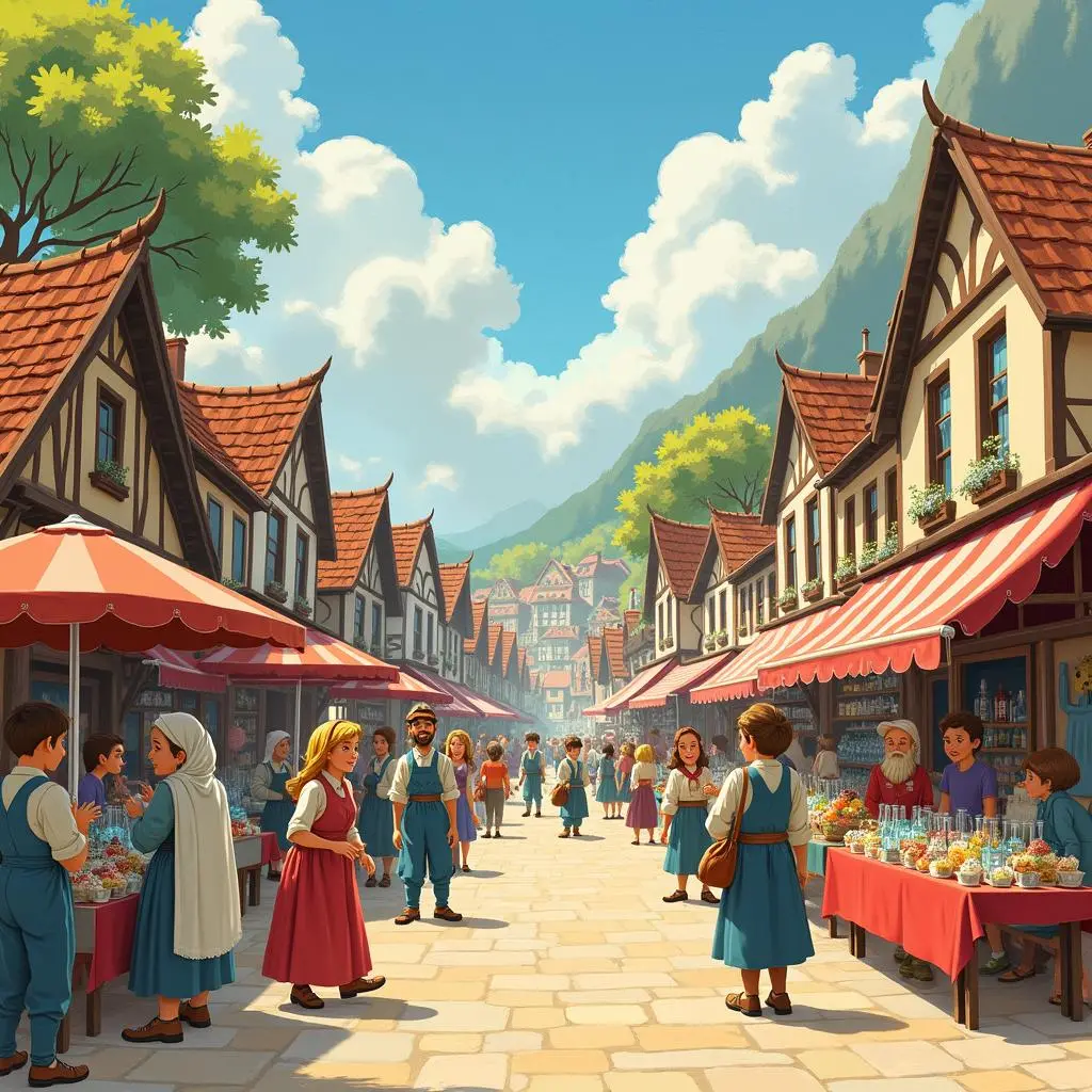 小镇因玻璃鞋变得繁荣