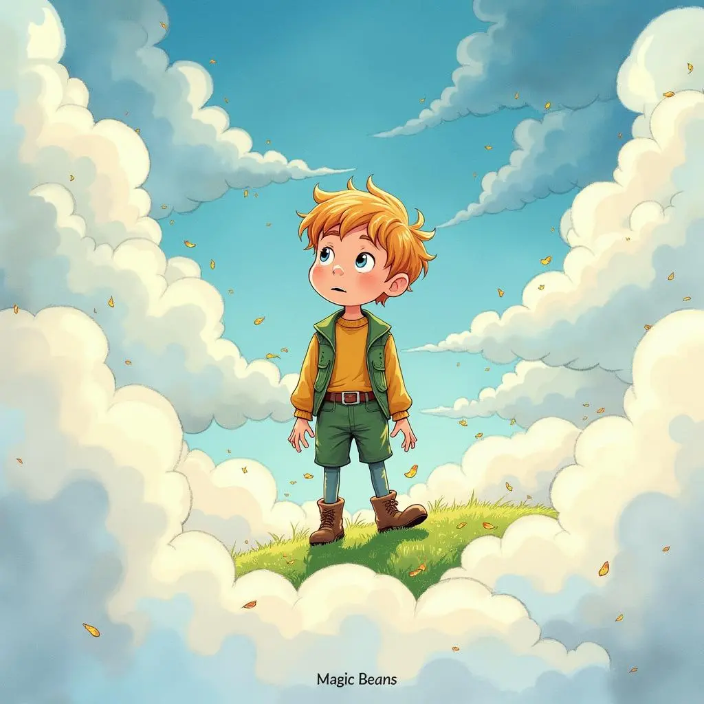 杰克到达云端上的世界