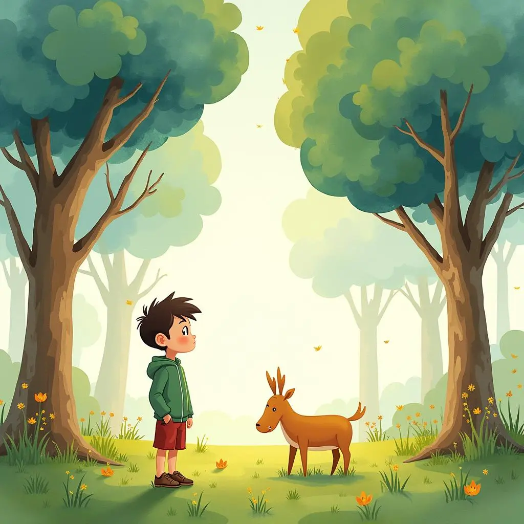 皮埃尔在院子里思考着