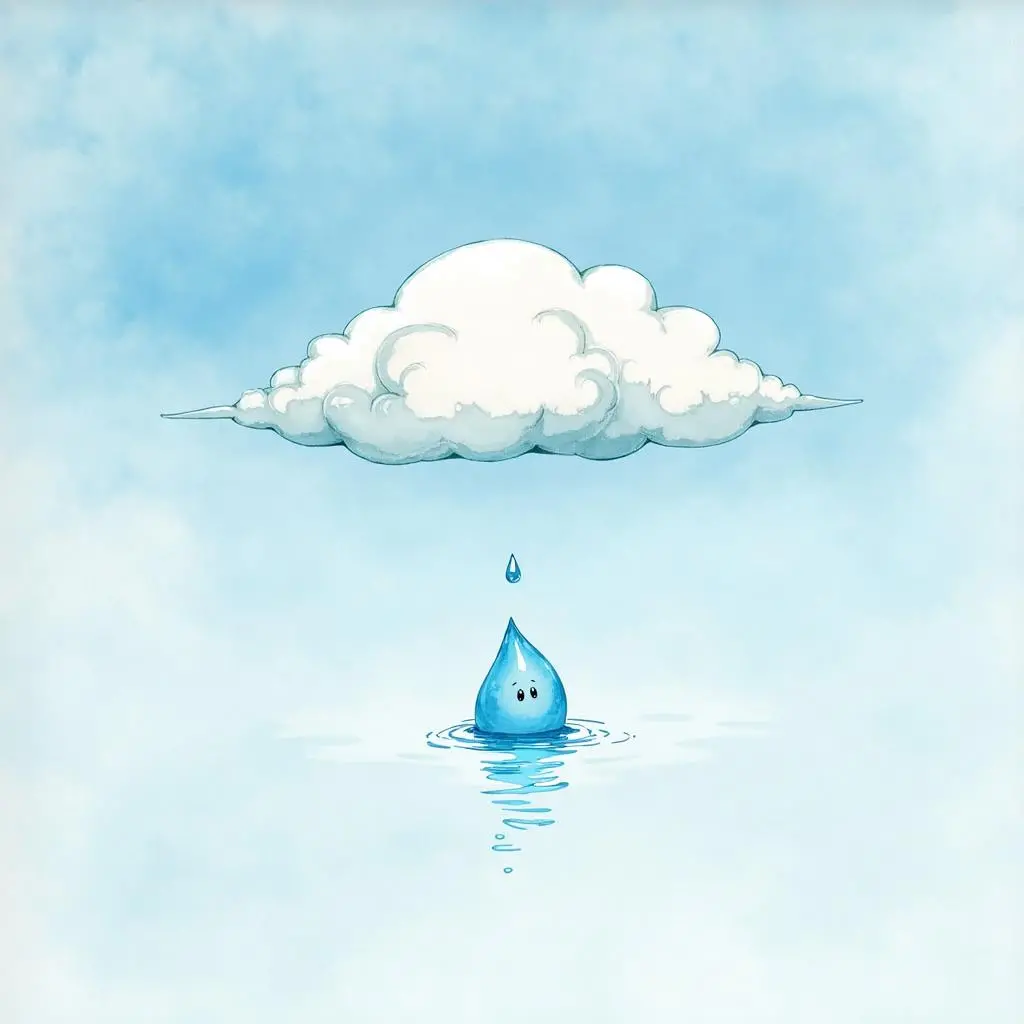 小水滴回到云端