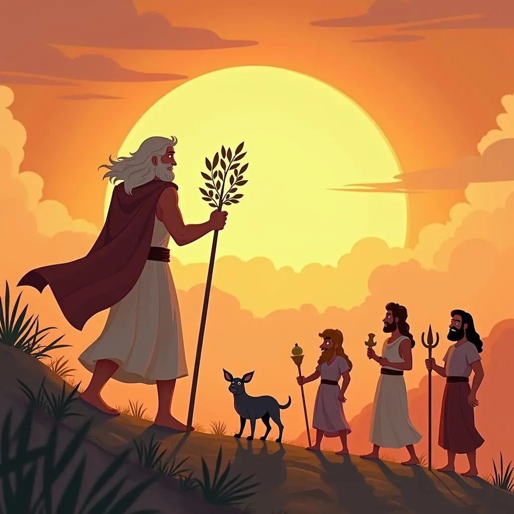 希腊众神的诞生