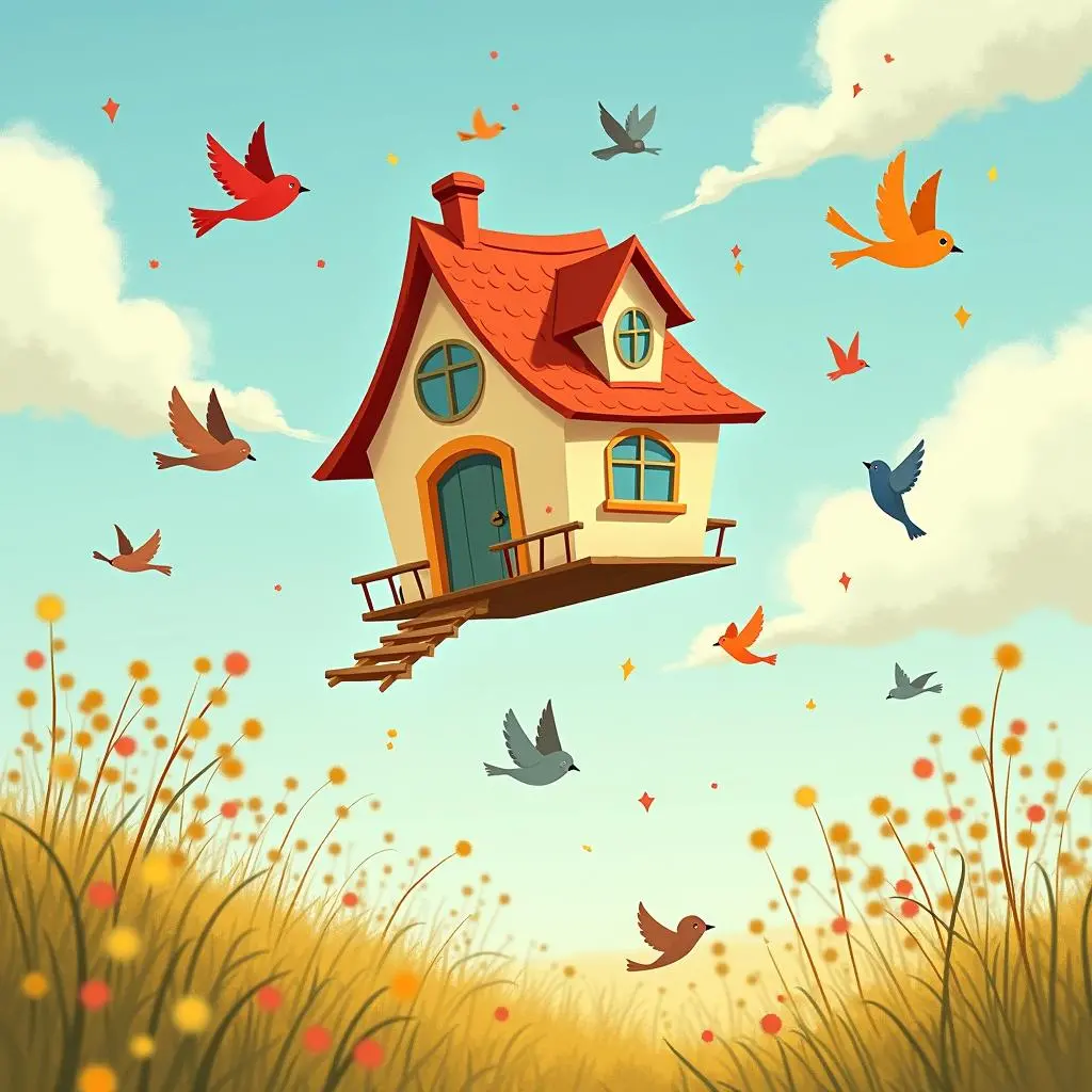 会飞的小房子
