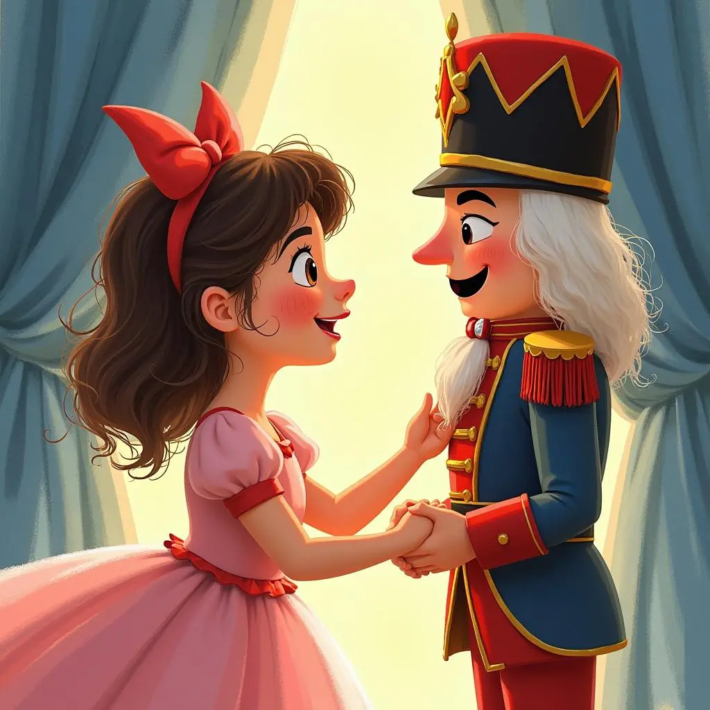 女孩与胡桃夹子