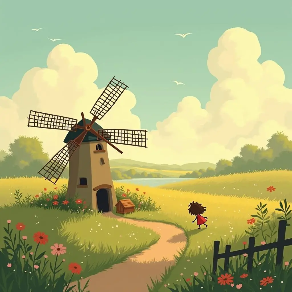 风车里的精灵