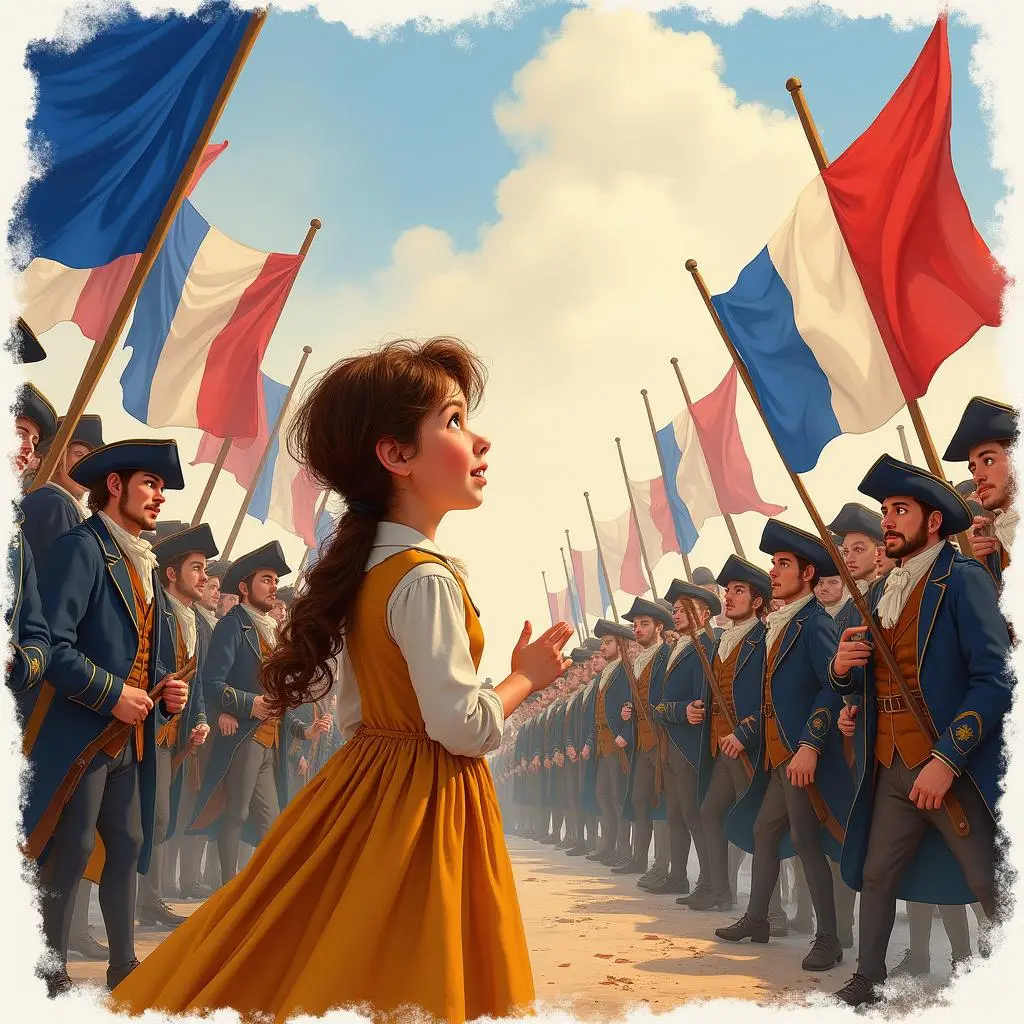 露西置身于法国大革命时期