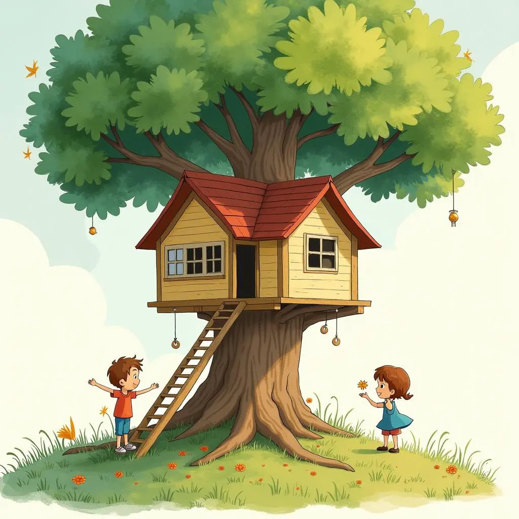 回到树屋的温馨